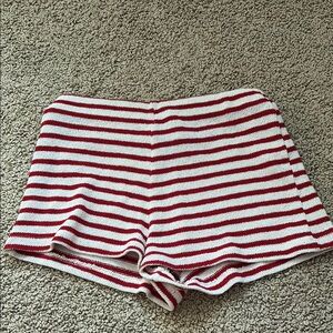 Iconic Zara striped shorts